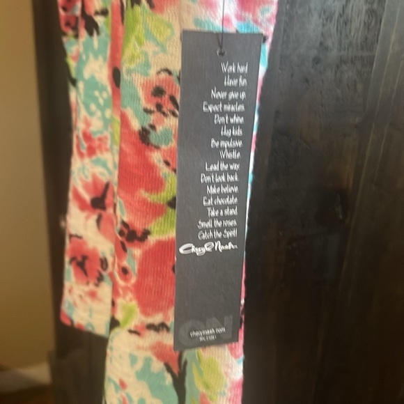 Cheryl Nash floral tank top NWT Medium - Picture 8 of 12